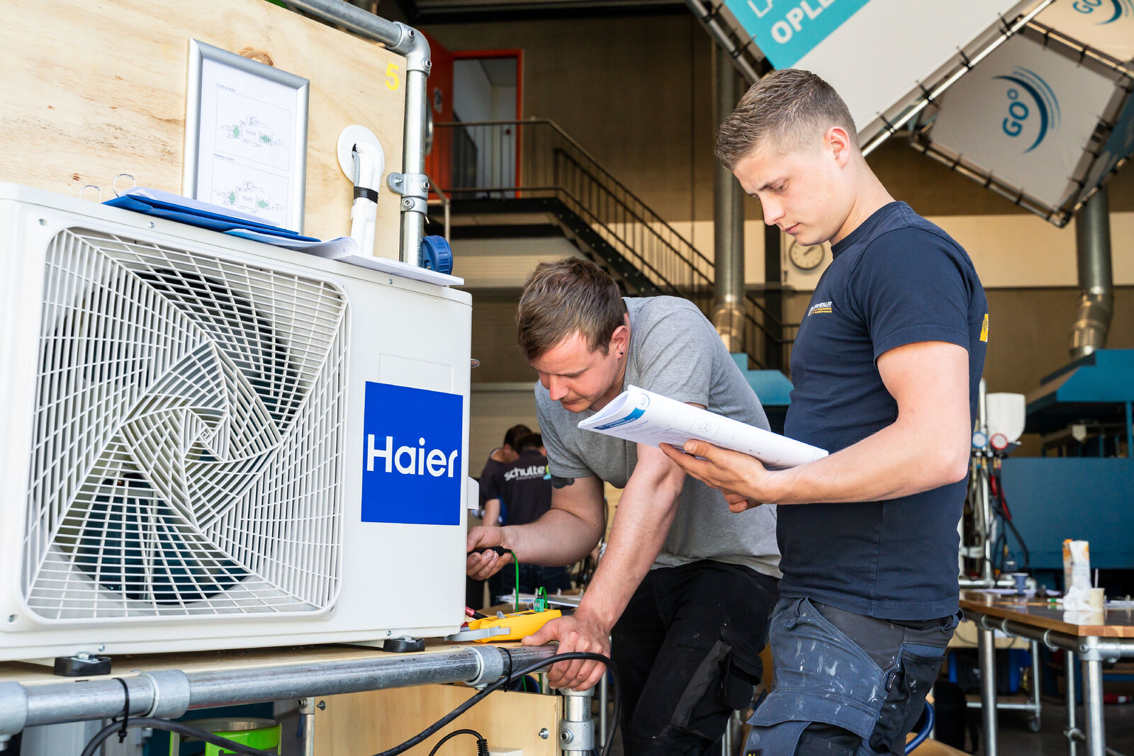 Werken bij airco