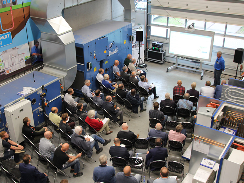 Dag van de warmtepomp workshop Kees