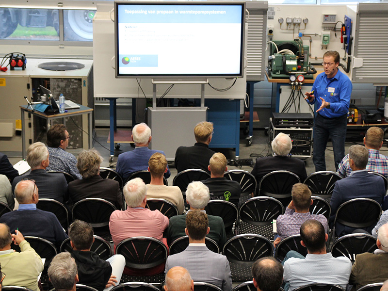 Dag van de warmtepomp workshop Michel