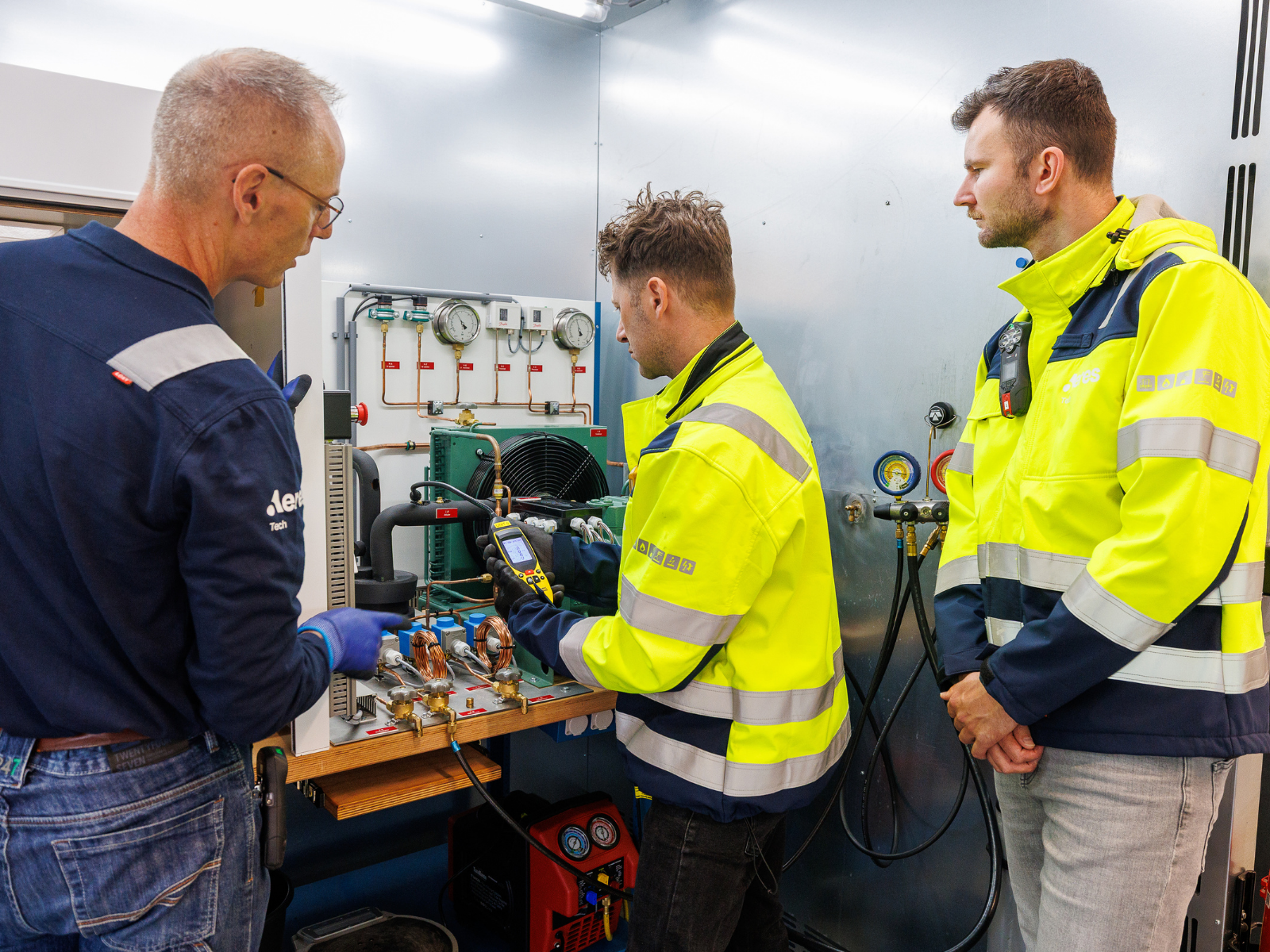 Handelingen A1 installatie
