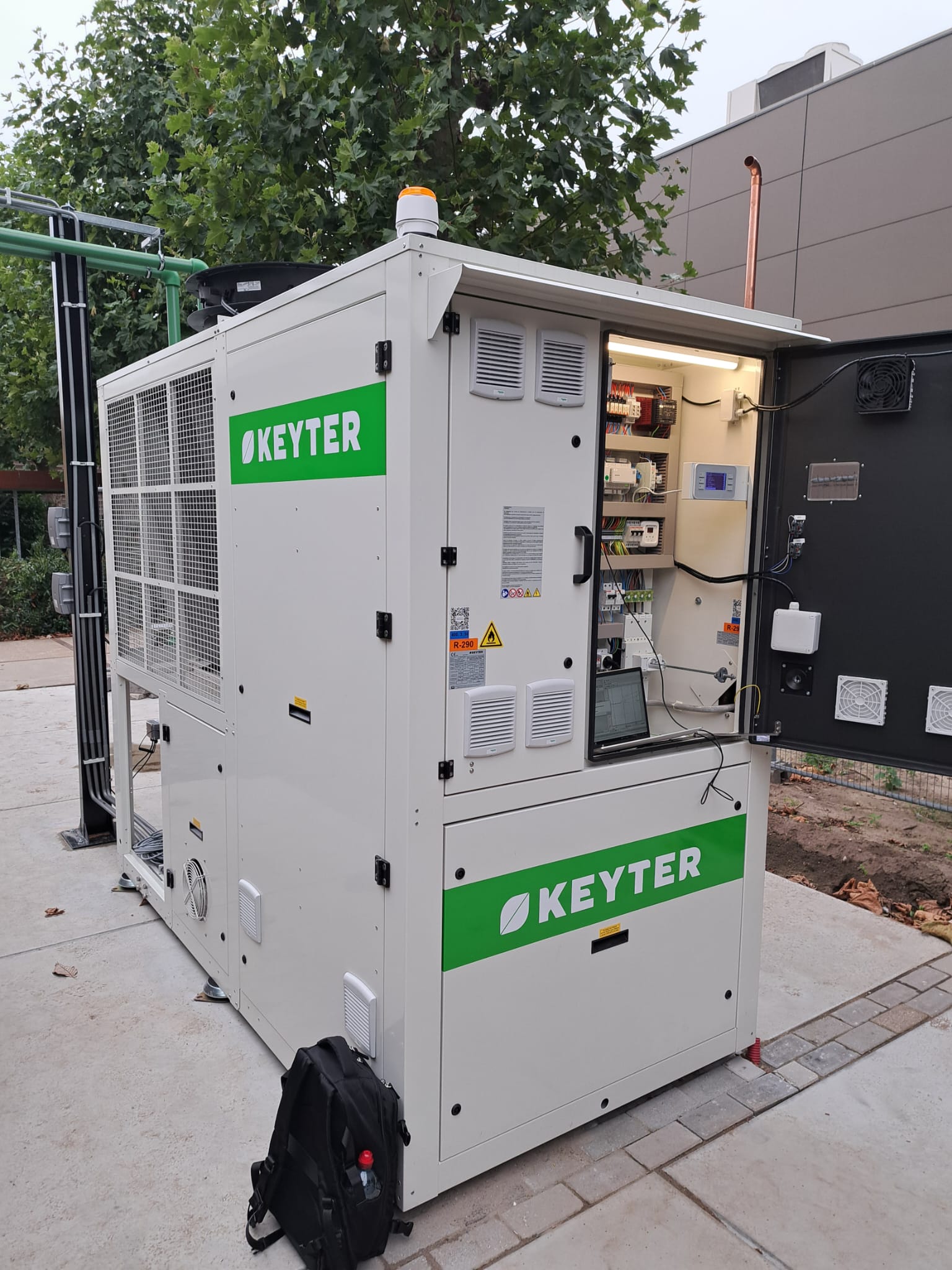 Keyter koolwaterstoffen installatie